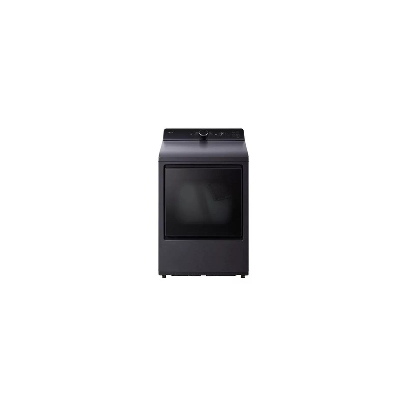 Lg DLG8401BE 7.3 Cu. Ft. Ultra Large Capacity Rear Control Gas Dryer With Lg Easyload Door And Ai Sensing