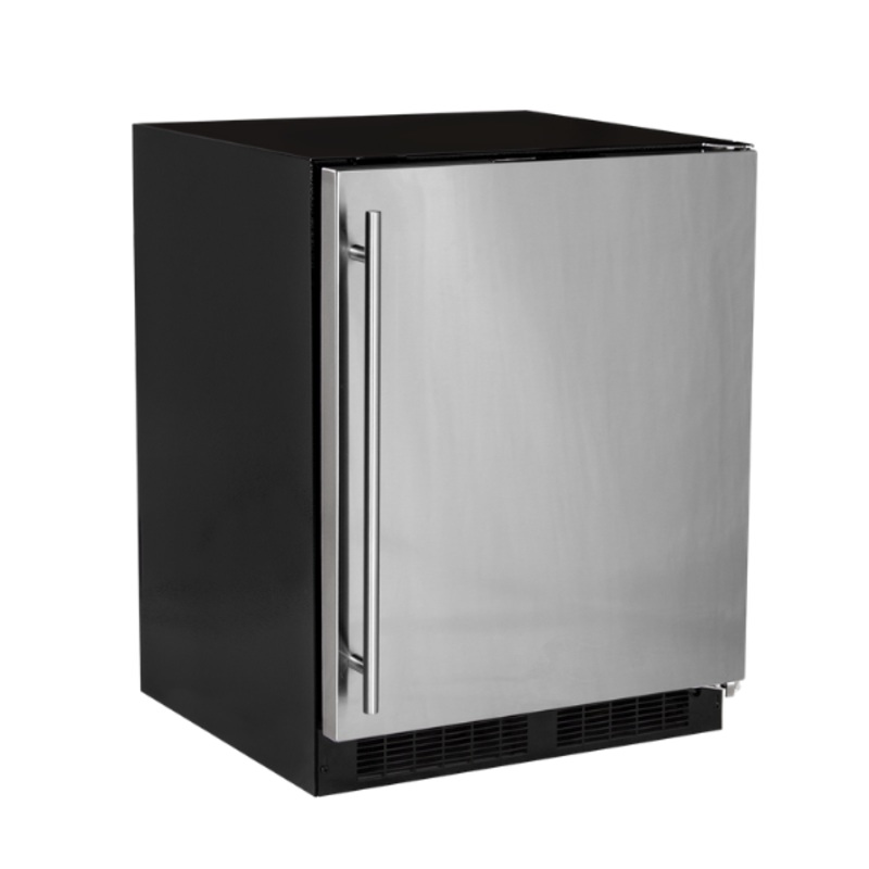 Marvel MLRE124SS21A 24-In Built-In Refrigerator With Door Storage With Door Style – Stainless Steel, Door Swing – Left