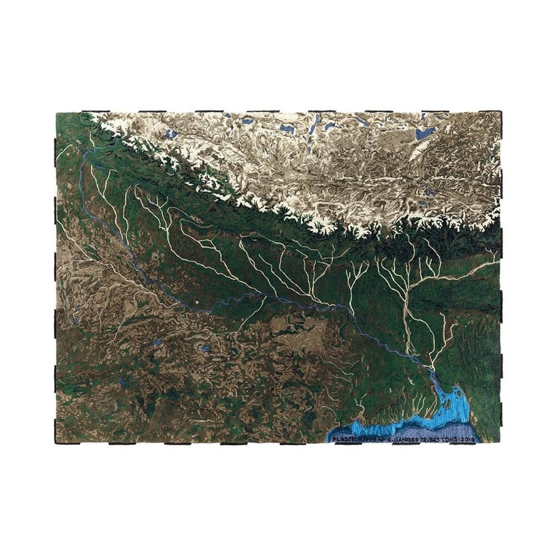Plastic Rivers Rug