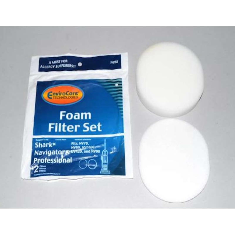 Shark NV70, NV80 Foam Filter Set Replacement