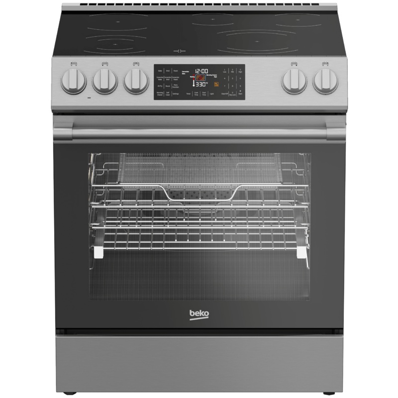 Beko SLER30524SS 30″ Slide-InRange