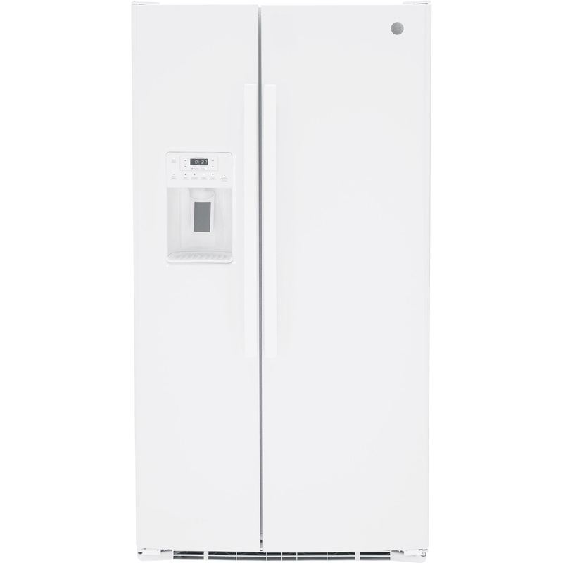 GSE25GGPWW GE ENERGY STAR 25.3 Cu. Ft. Side-By-Side Refrigerator