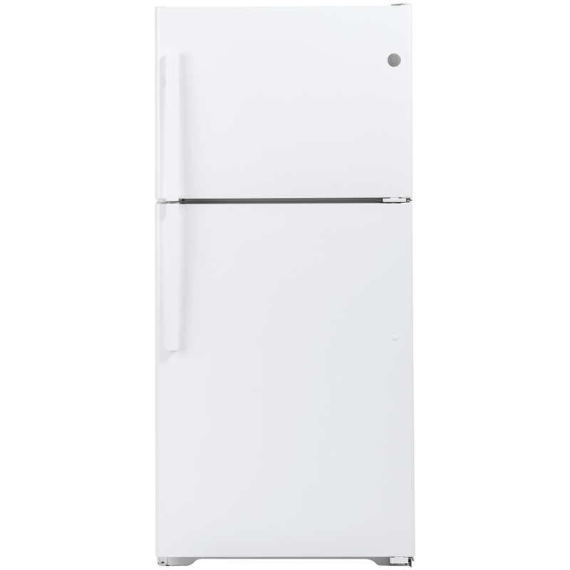GTE19JTNRWW GE ENERGY STAR 19.2 Cu. Ft. Top-Freezer Refrigerator