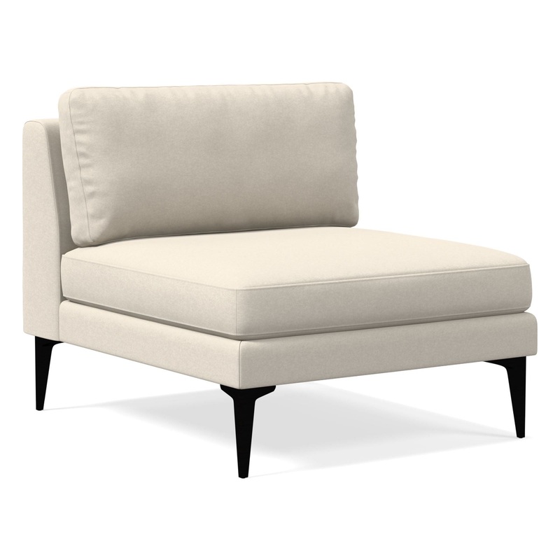 Andes Sectional Armless Chair