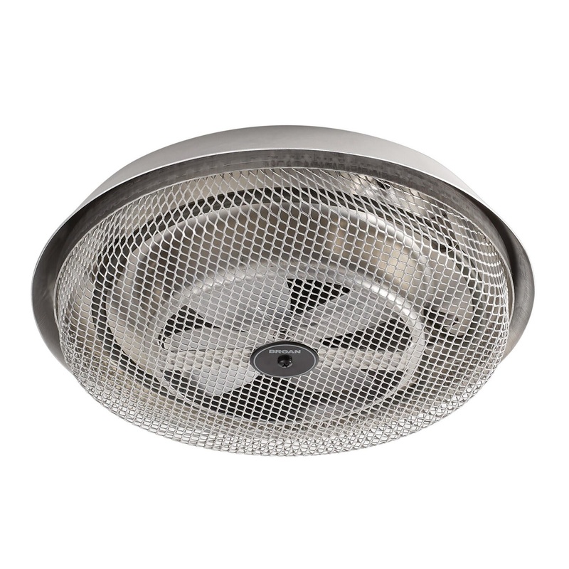 Broan 157 Broan Fan-Forced Ceiling Heater, Low-Profile, 1250W, 120Vac