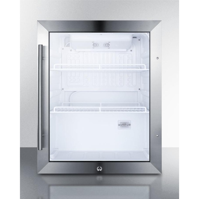 Summit SCR314LCSS Compact Beverage Center