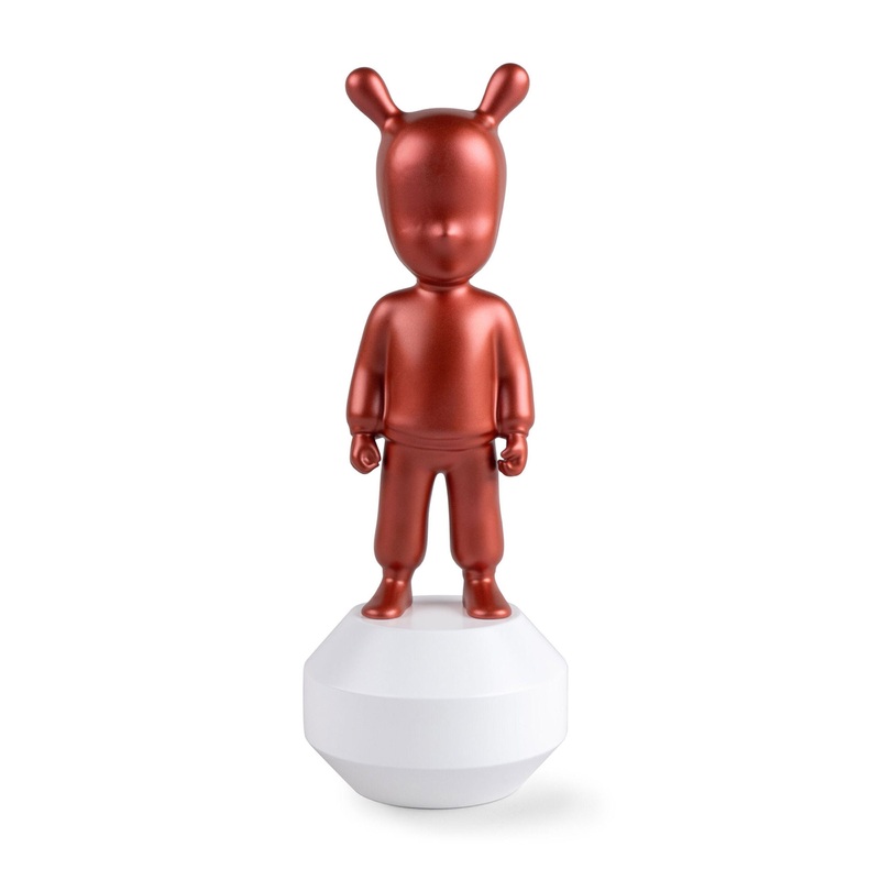 The Metallic Red Guest Figurine – Little