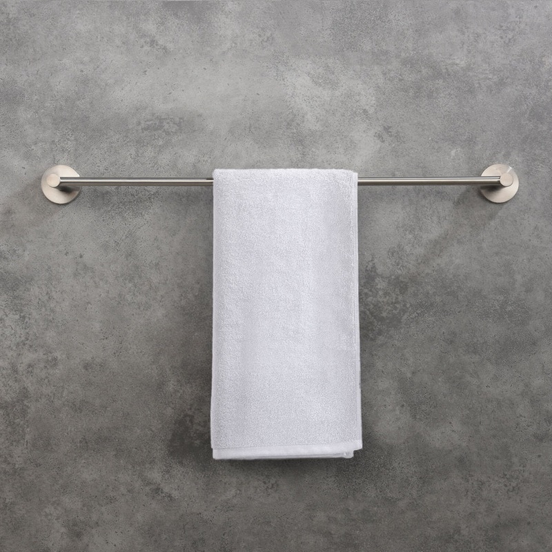 24″ Wall Mounted Towel Bar KIBI Finish: Brush Nickel