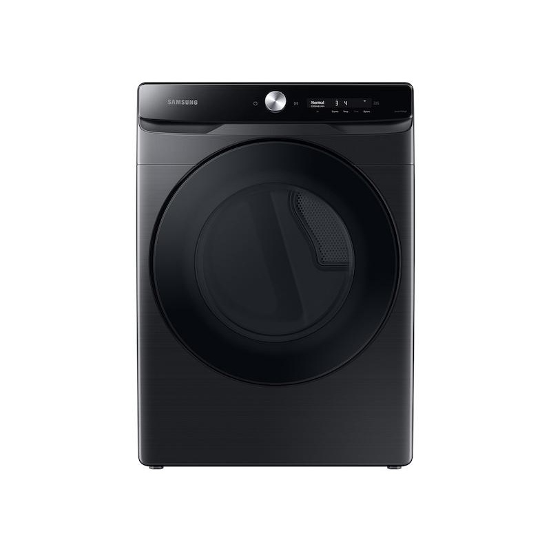 7.5 cu. ft. Smart Dial Electric Dryer with Super Speed Dry in Brushed Black
