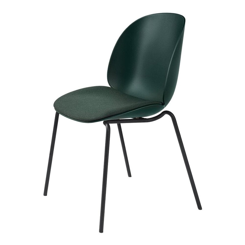 Beetle Dining Chair with Stackable Base – Seat Upholstered