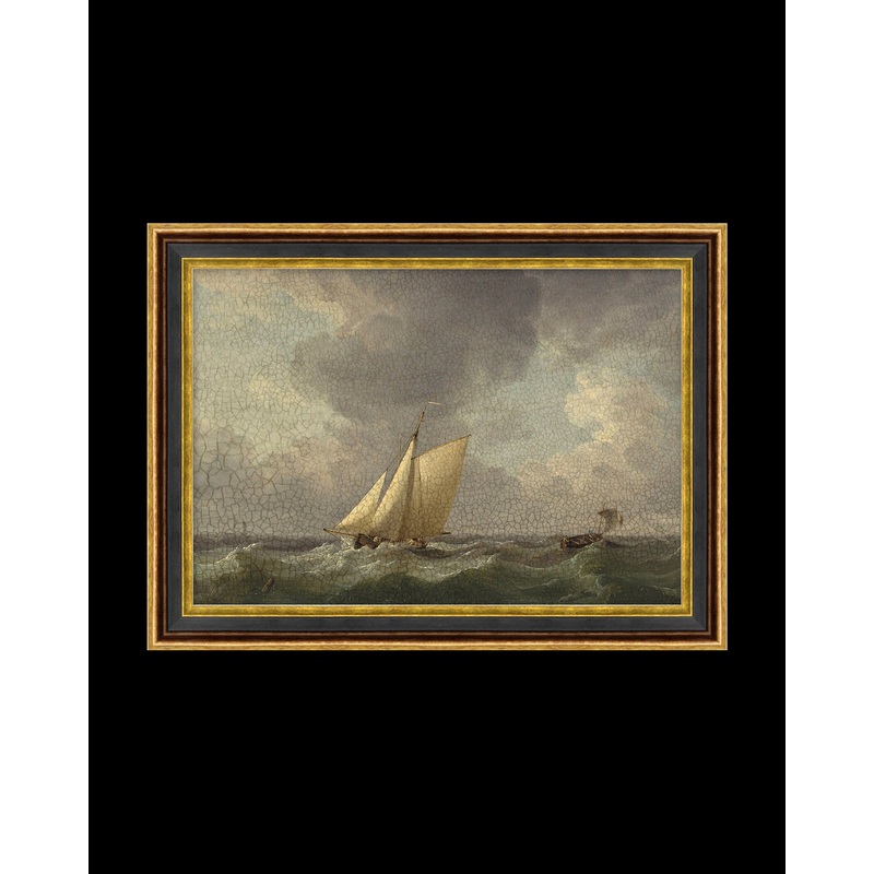 Seafarer With Frame-18.5″x13.5
