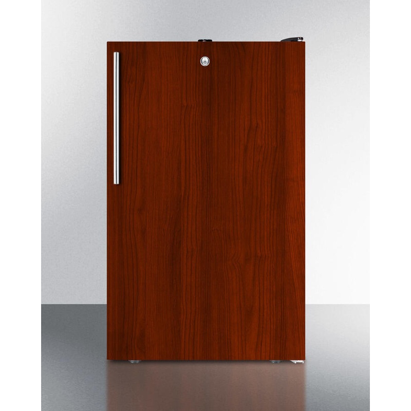Summit FS408BLBI7IF Commercially Listed 20″ Wide Built-In Undercounter All-Freezer, -20 C Capable With A Lock And Integrated Door Frame For Full Overlay Panels