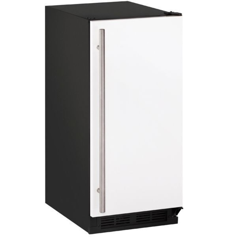 U-Line UCLR1215W40B Clr1215 15″ Clear Ice Machine With White Solid Finish, Yes (115 V/60 Hz Volts /60 Hz Hz)