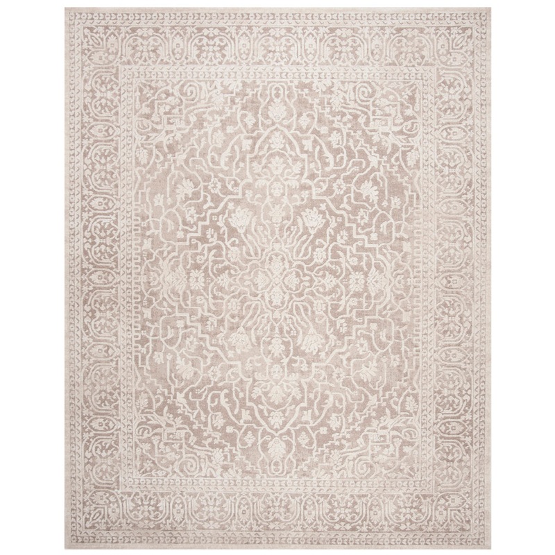 Calidia Oriental Beige/Cream Area Rug Laurel Foundry Modern Farmhouse Rug Size: Rectangle 9′ x 12′