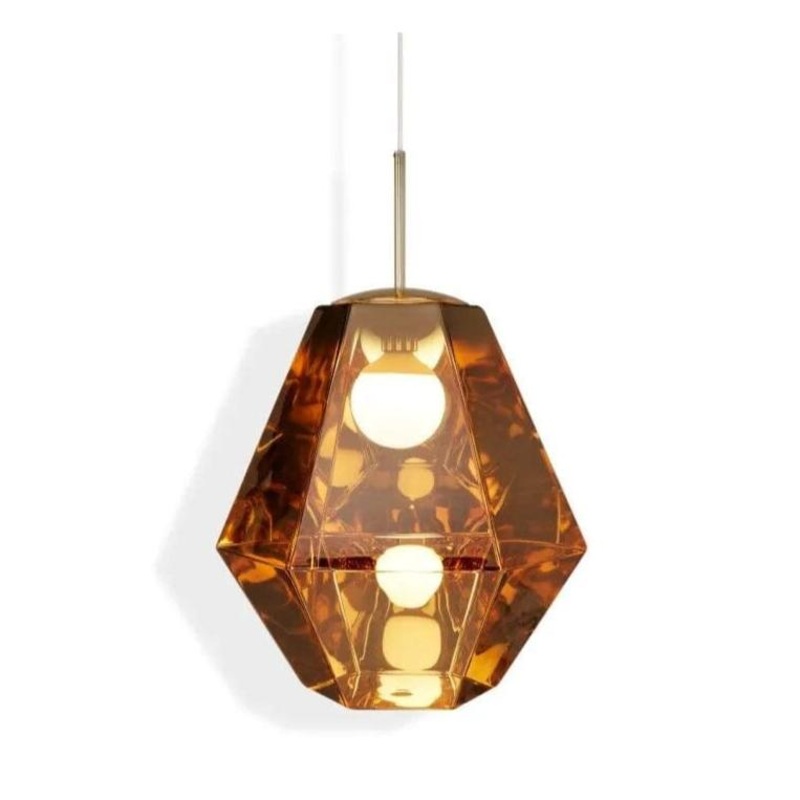 Cut Tall Suspension Lamp
