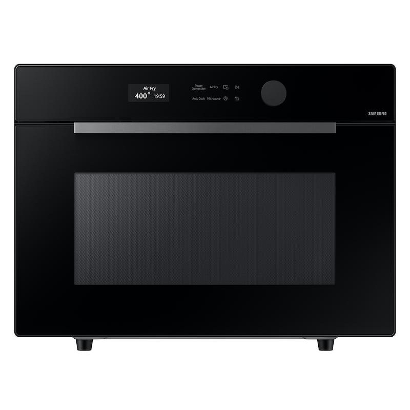 Samsung MC12DB8700CK 1.2 cu. ft. Countertop Microwave with Power Convection in Black Glass