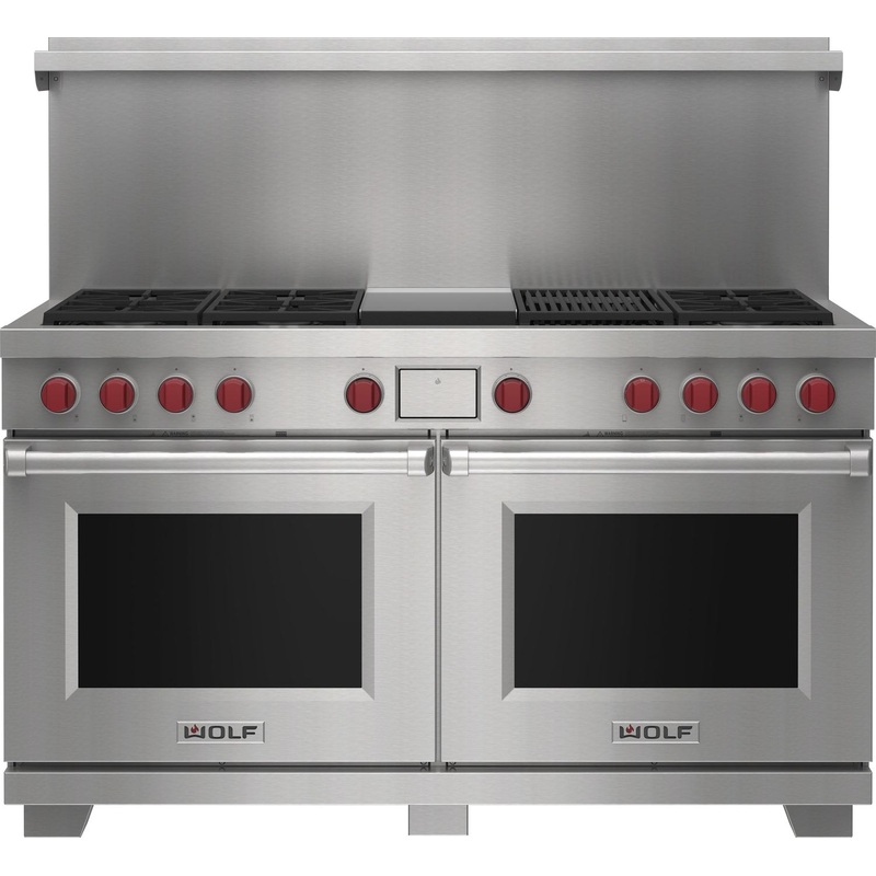 Wolf 9016127 5″ And 10″ Stainless Steel Risers, And 20″ Riser With Shelf