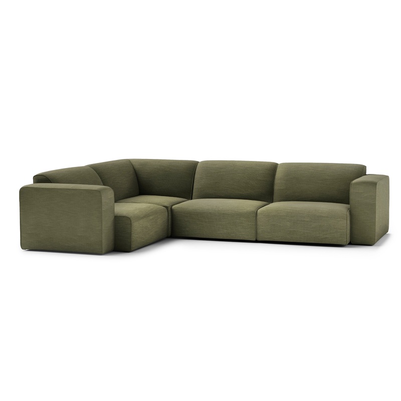 Sanna Magnet Green Right Corner Sectional