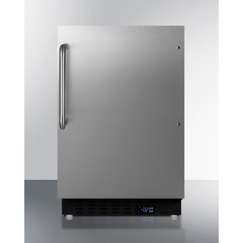 Summit ALFZ37BCSS 20″ Wide Built-In All-Freezer, Ada Compliant