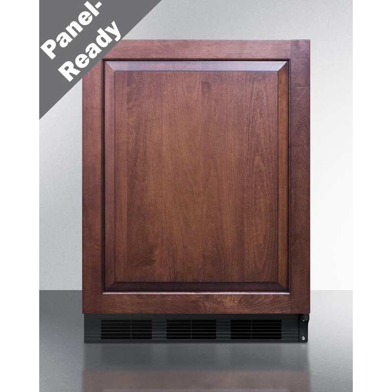 Summit FF63BKBIIFADA 24″ Wide Built-in All-refrigerator, ADA Compliant (panel Not Included)