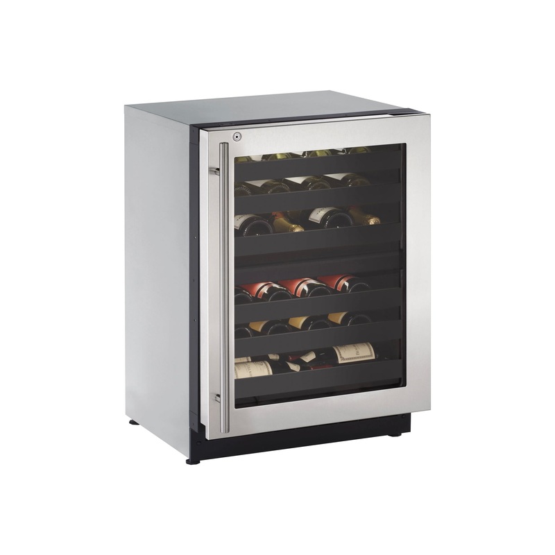 U-Line U2224ZWCS-13B 24″ Stainless Steel Undercounter Wine Cooler