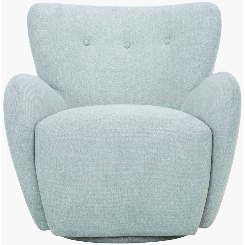 Suranne Blue Swivel Chair