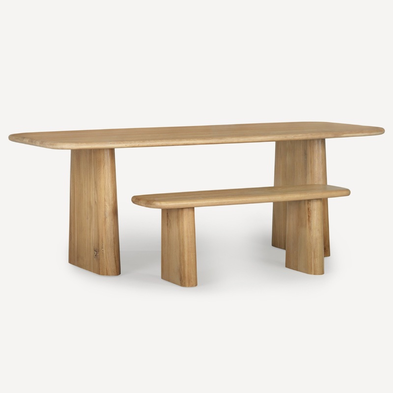 Contoured Charm Oak Dining Seat – Graphite Hue
