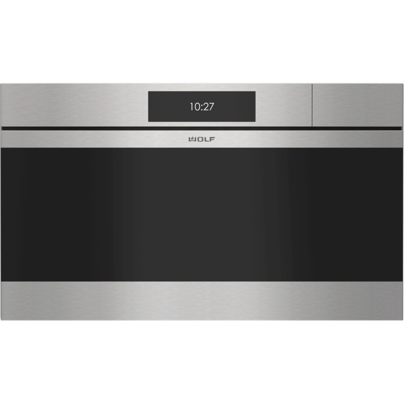 Wolf CSOP3050CMS 30″ M Series Contemporary Stainless Steel Handleless Convection Steam Oven – Plumbed