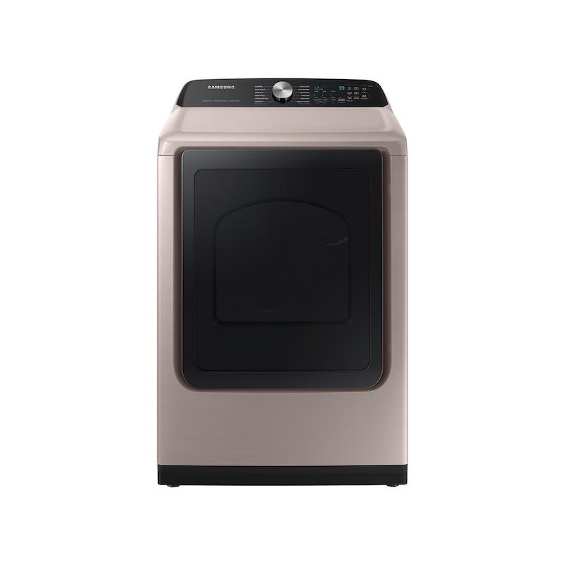 7.4 cu. ft. Smart Electric Dryer with Steam Sanitize+ in Champagne