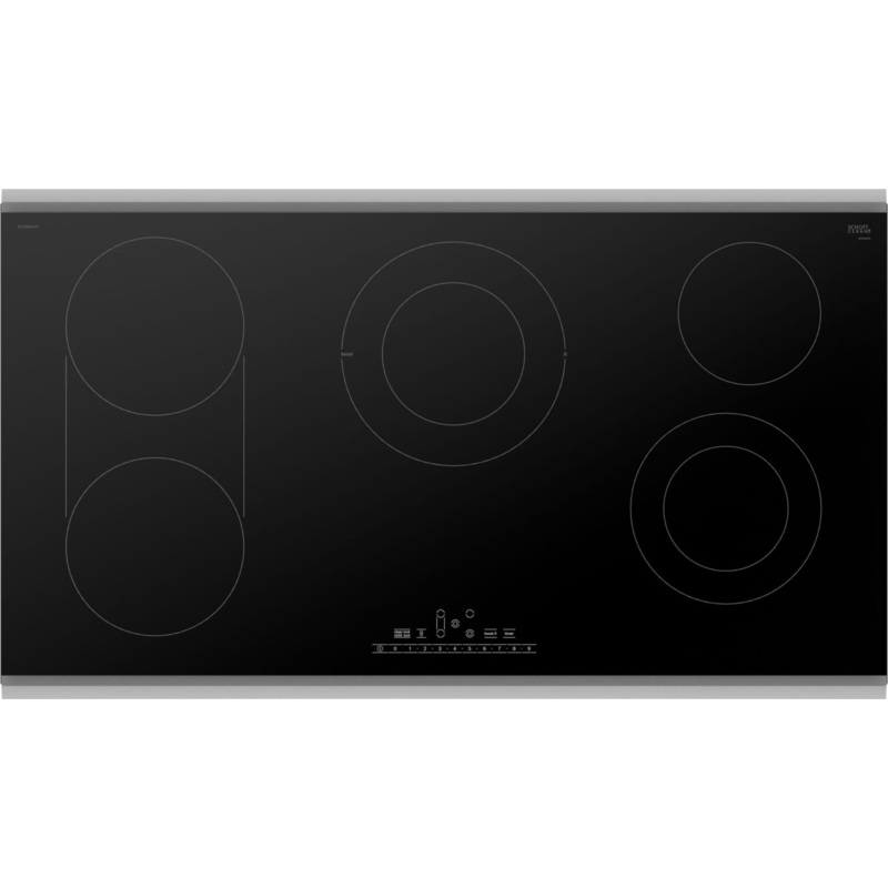 Bosch NET8669SUC 800 Series Electric Cooktop 36″ Black, surface mount with frame