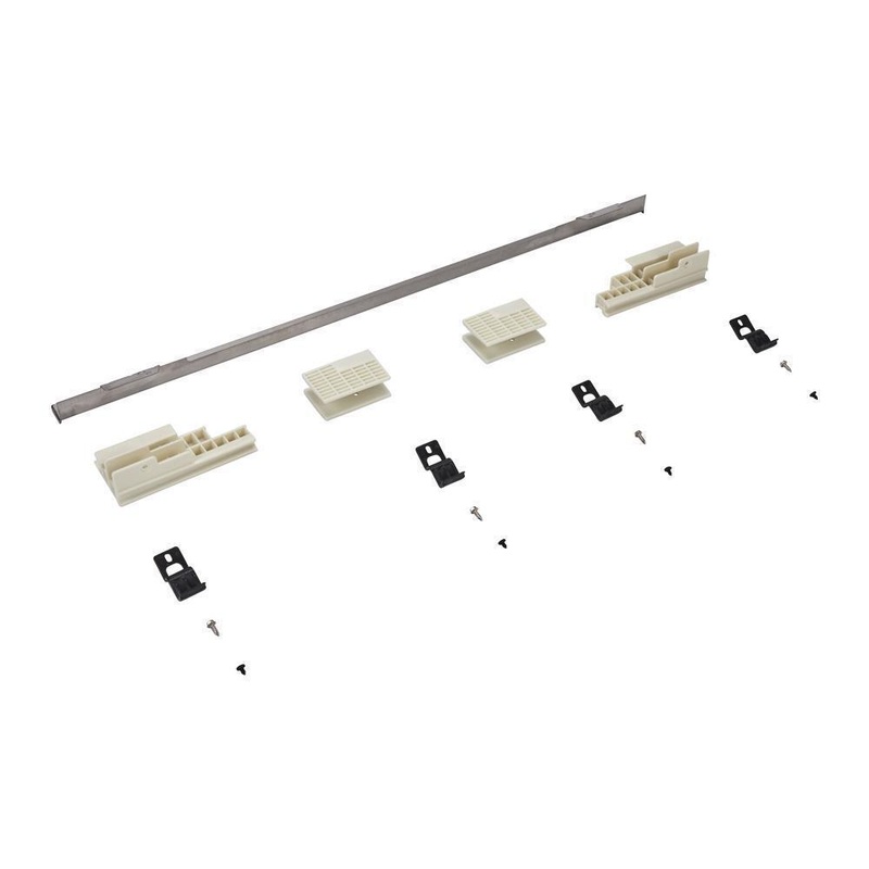 Jennair W11357772 Built-In Range/Microwave Flush Installation Trim Kit, Stainless Steel