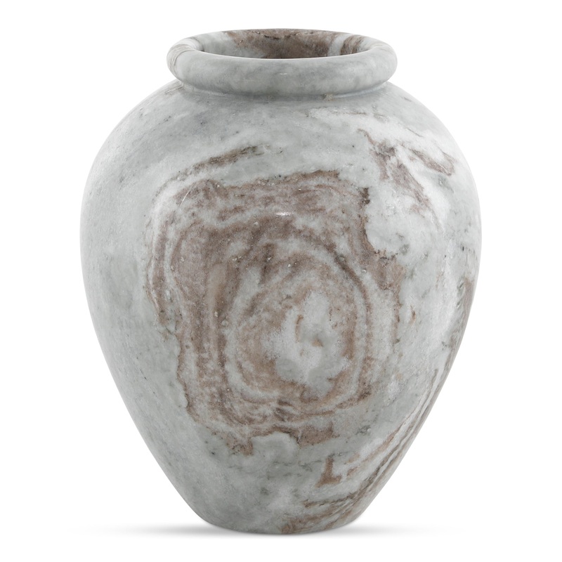 Modern Torrento Marble Unique Curve Vase