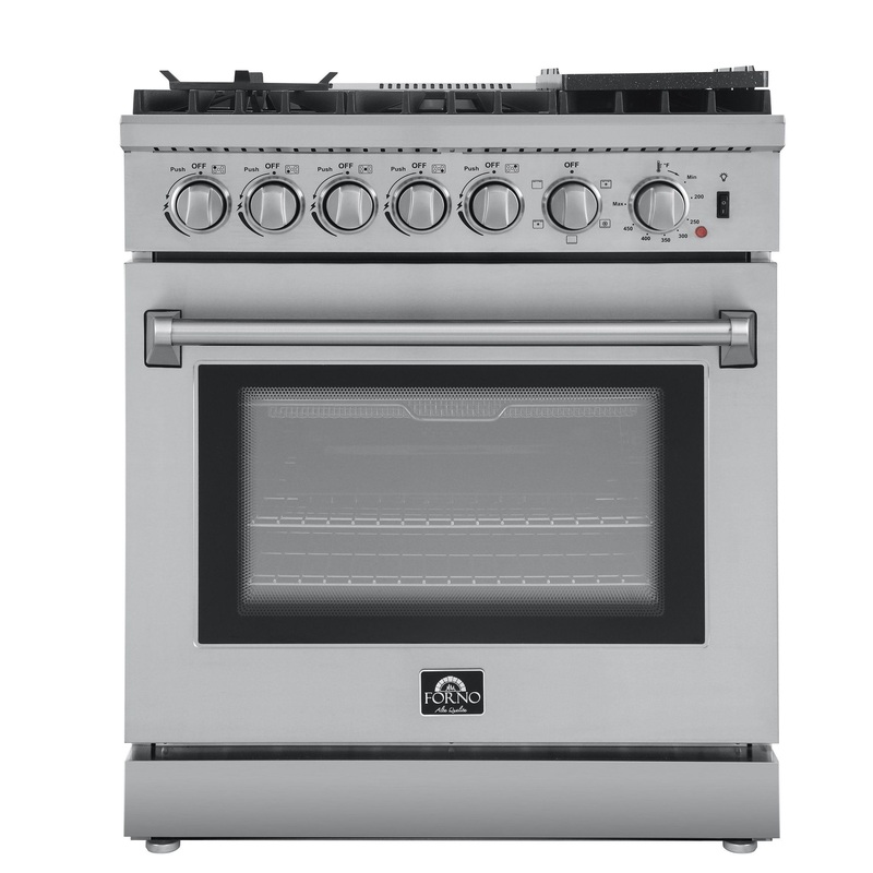 Forno FFSGS619630 Lazio 30″ Freestanding Dual Fuel Range