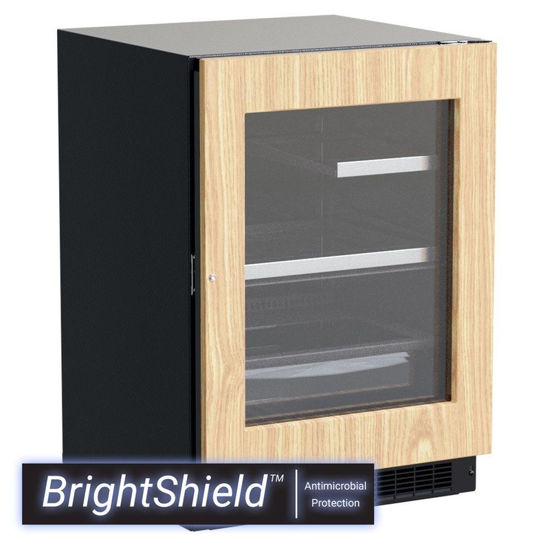 Marvel MPRE424IG81A 24 Inch Marvel Professional Refrigerator With Brightshield With Door Style – Panel Ready Frame Glass