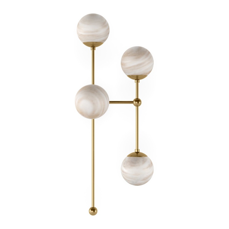 Schwung Armstrong 4-Light Wall Sconce