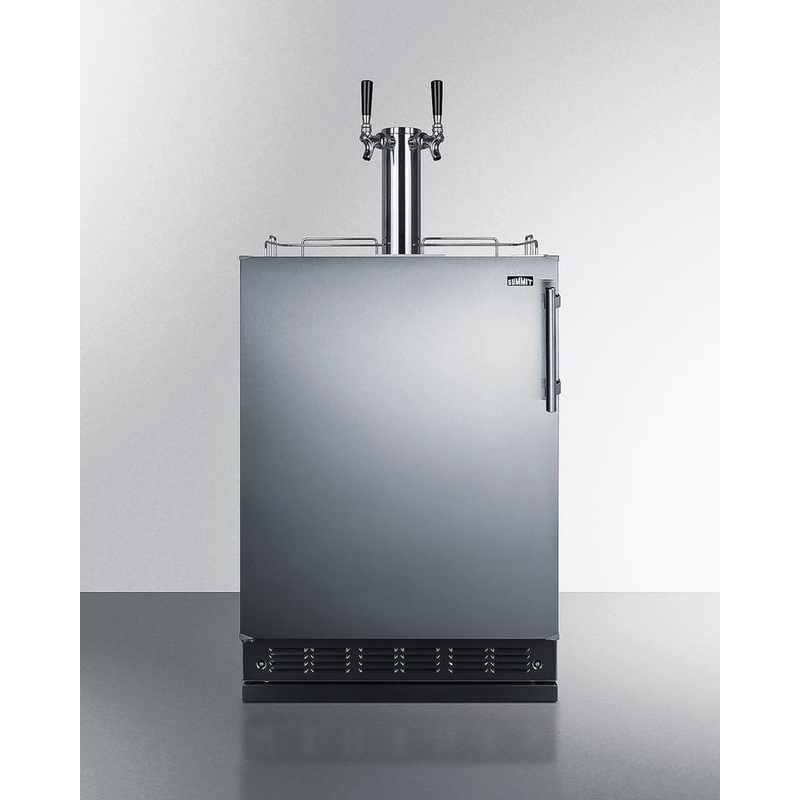 Summit SBC7BRSCF2LHD 24″ Wide Cold Brew Coffee Kegerator