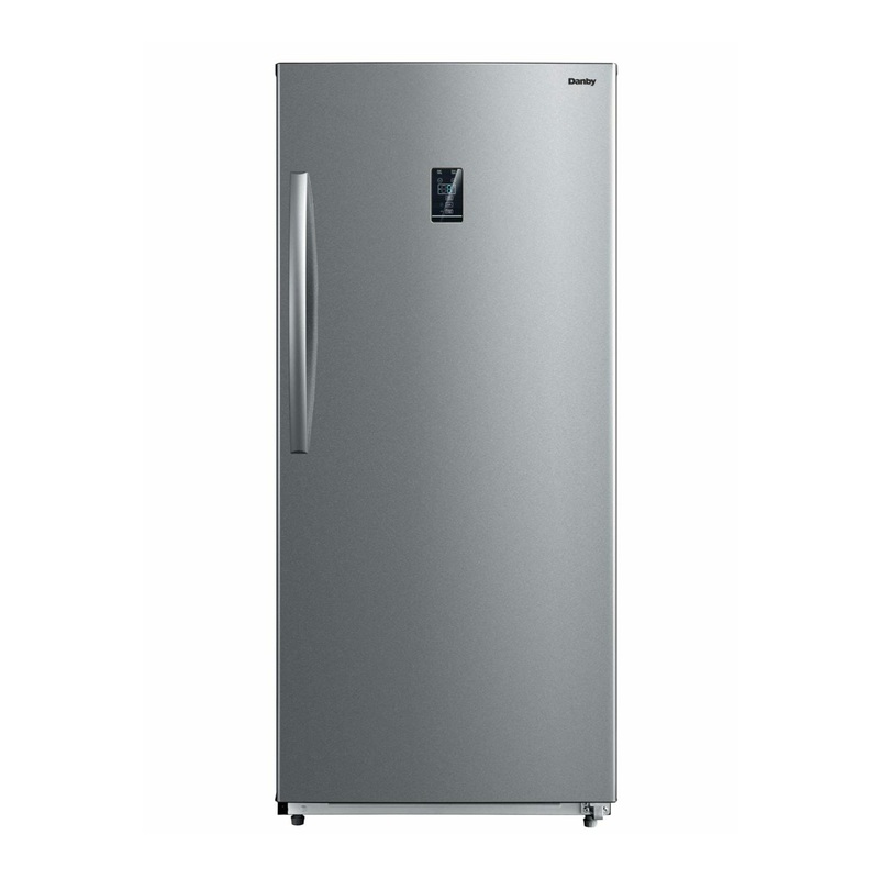 DUF206E1SSLDB Danby 21 cu. ft. Convertible Upright Freezer in Stainless Steel Look