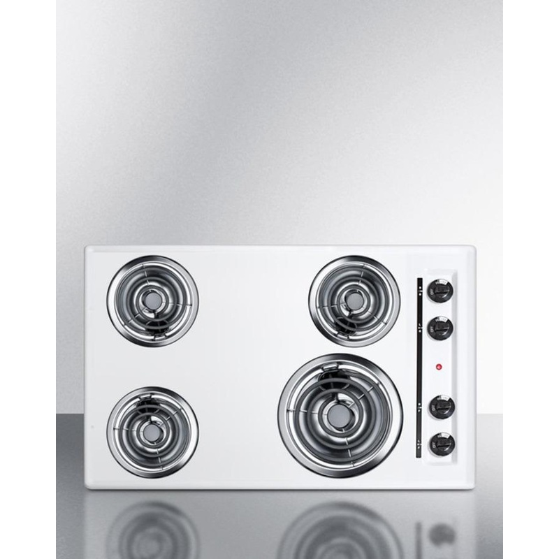 Summit WEL05 30″ Wide 4-burner Coil Cooktop