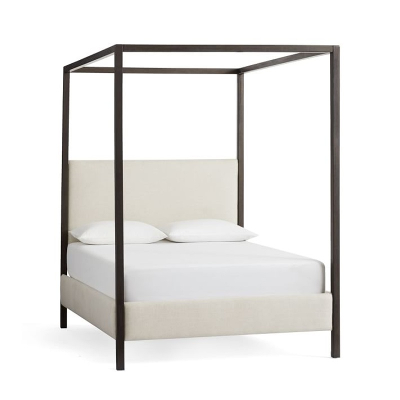 Atwell Metal Canopy Bed Queen
