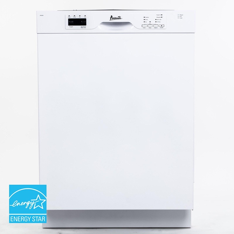 Avanti DWF24V0W 24″ Built In Dishwasher
