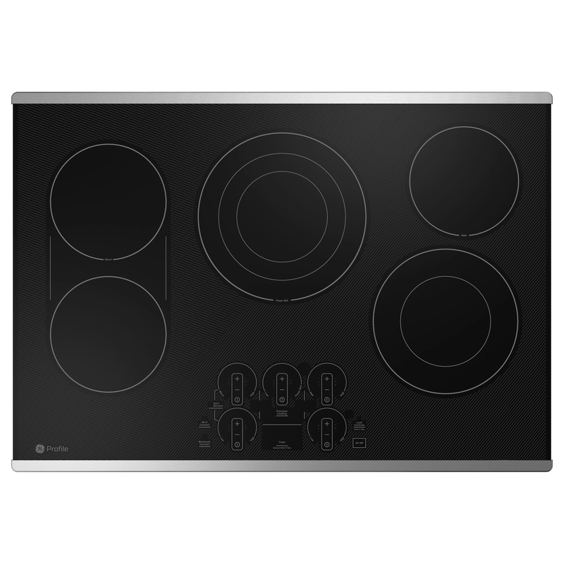 Ge Appliances PEP9030STSS Ge Profile 30″ Built-In Touch Control Electric Cooktop