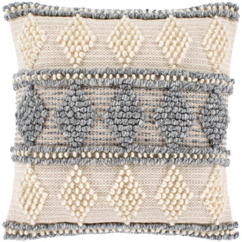 Tranquil Farmhouse Stripe Pillow