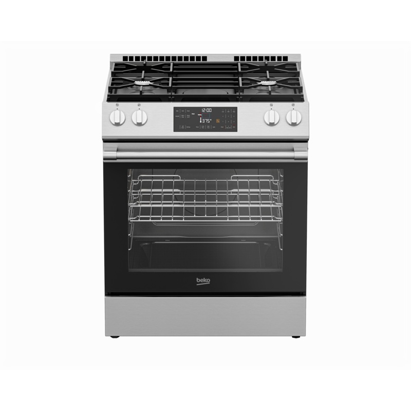Beko SLGR30423SS 30″ Slide-In Range