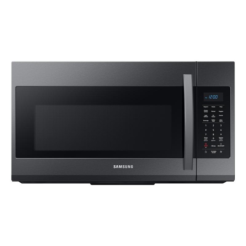 Samsung 1.9 cu. ft. Over-the-Range Microwave with Sensor Cooking in Black Stainless Steel