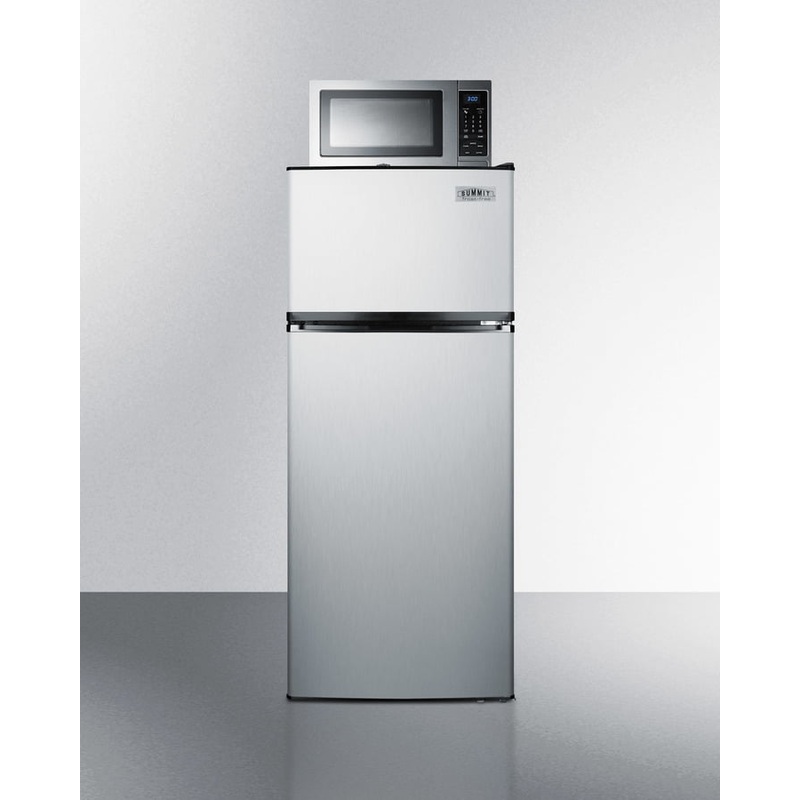 Summit MRF1159SS Microwave/Refrigerator-Freezer Combination