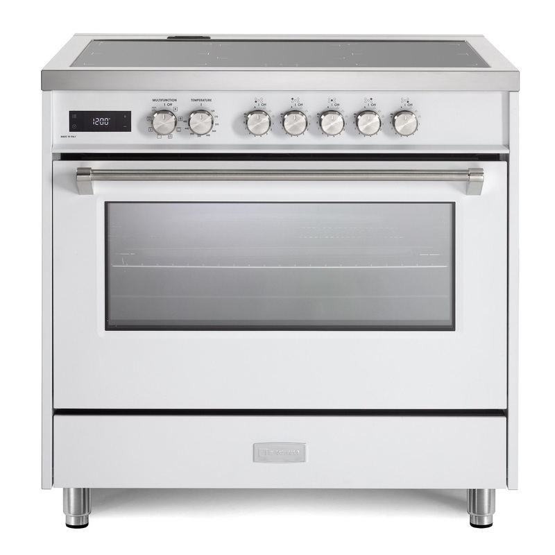 Verona VUFSIE365W Verona Ultima 36″ Induction Range – White