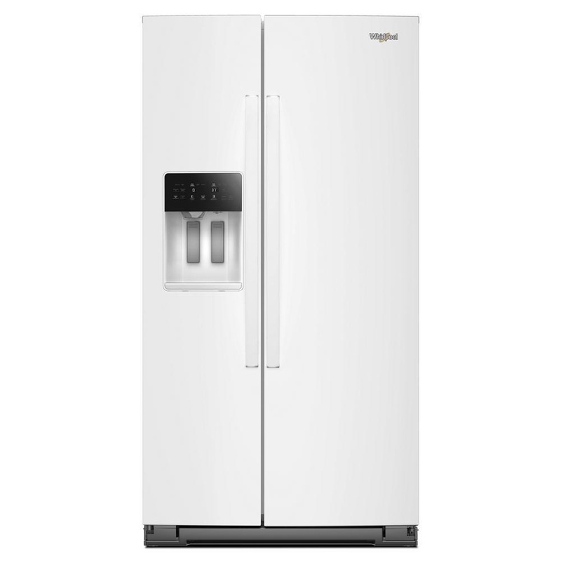 Whirlpool WRSC5536RW 36-Inch Wide Side-By-Side Refrigerator – 21 Cu. Ft.