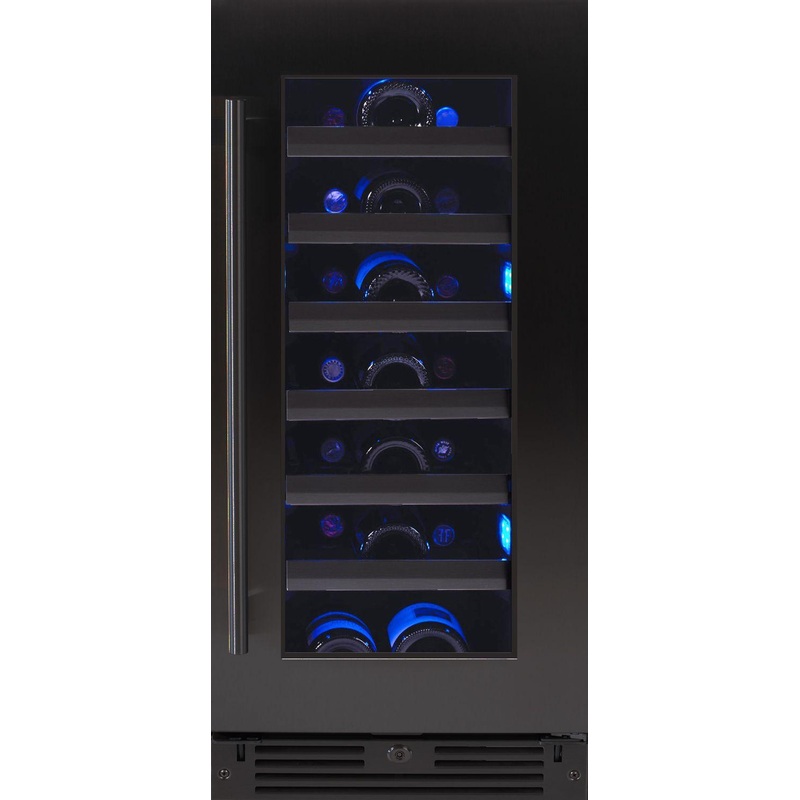 Xo Appliance XOU15WGBSR Wine Cooler 15″ Black Stainless Rh