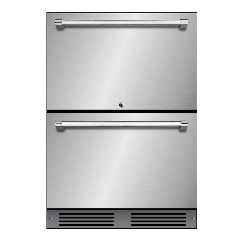 Xo Appliance XOU24ORDS Outdoor Refrigerated Drawers 24″ Solid Ss Drawer Front