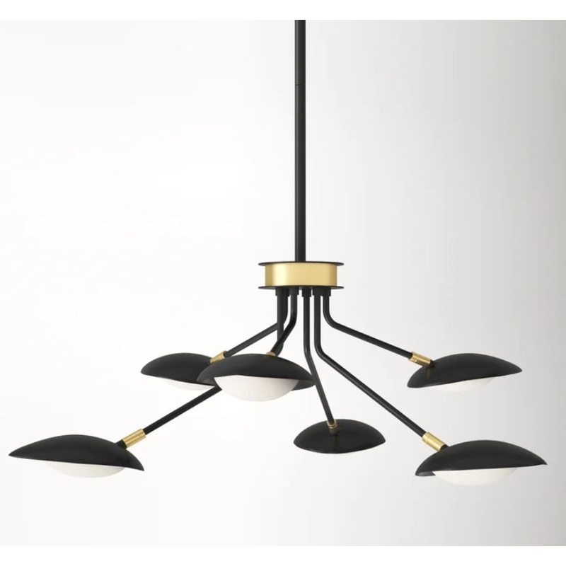 Cillian Light Sputnik Modern Linear LED Chandelier
